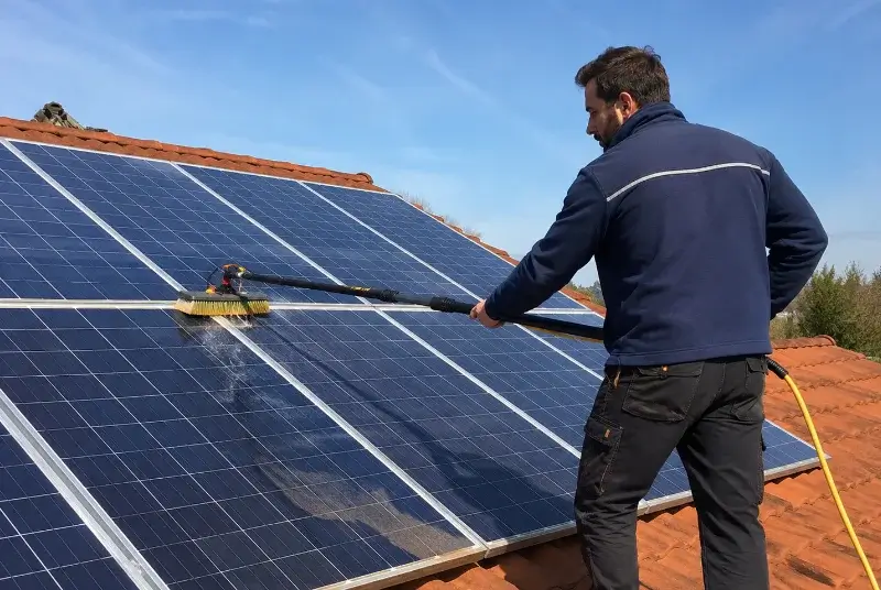 Nettoyage et entretien de panneaux solaires à Saint-Fons