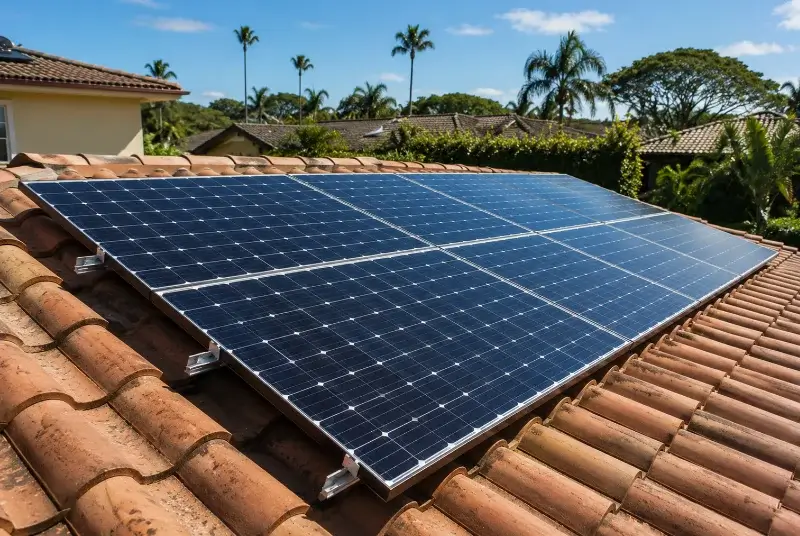 Installation de panneaux solaires à Saint-Fons